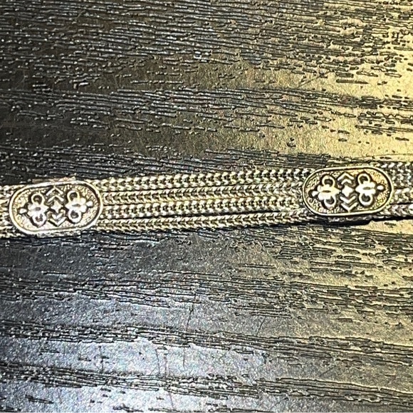 Vintage 925 sterling silver bracelet 13 grams 7” - Picture 10 of 12